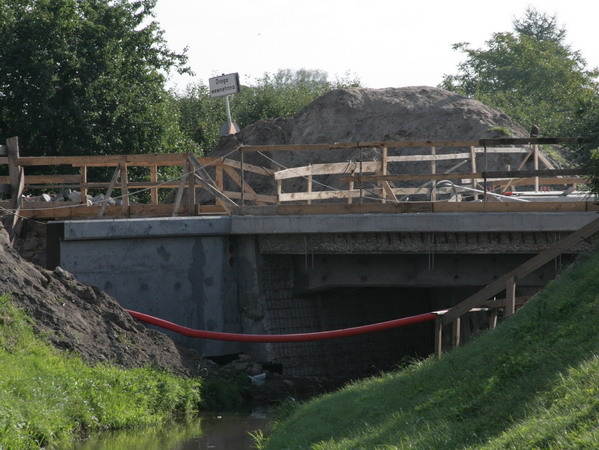 Modernizacja mostu w cigu ulicy Malborskiej nad rz. Ku, fot. 6