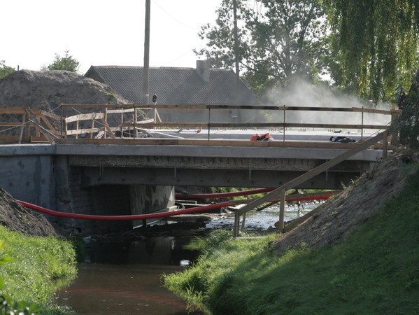 Modernizacja mostu w cigu ulicy Malborskiej nad rz. Ku, fot. 7