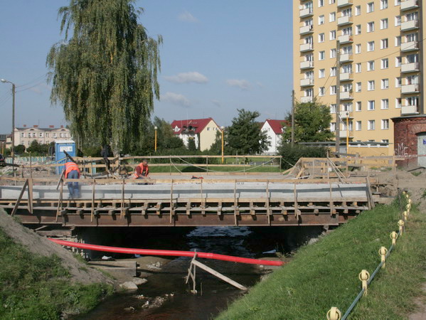 Modernizacja mostu w cigu ulicy Malborskiej nad rz. Ku, fot. 13