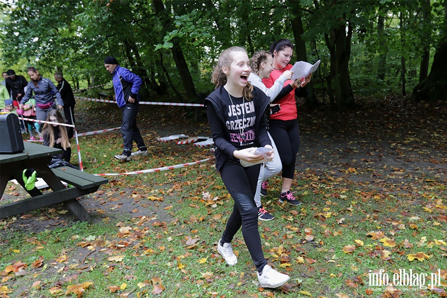 Dzie Sportu - bieg na orientacje i turniej tenisa stoowego, fot. 6