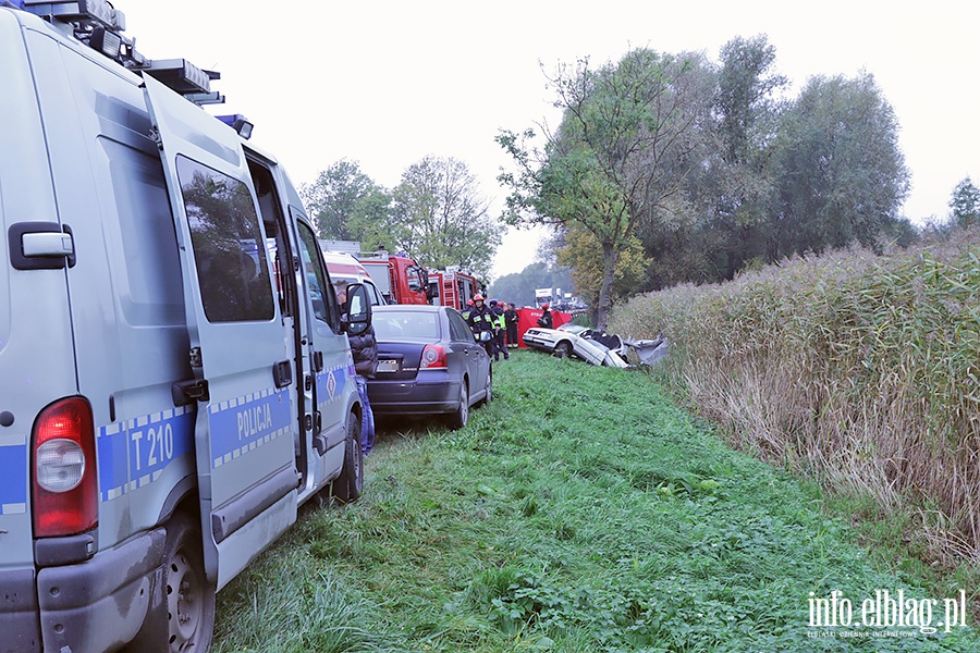 Wypadek na drodze krajowe 22., fot. 3