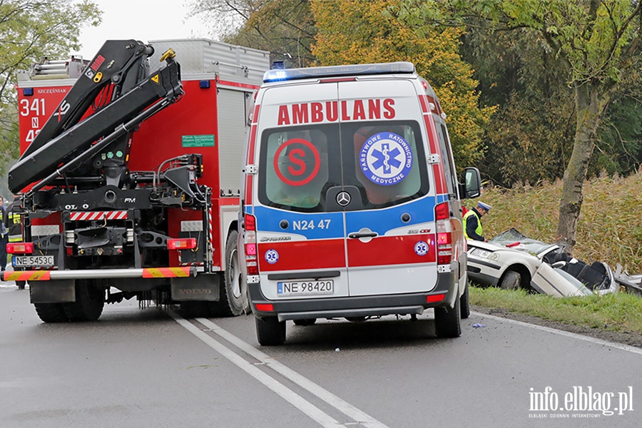 Wypadek na drodze krajowe 22., fot. 9