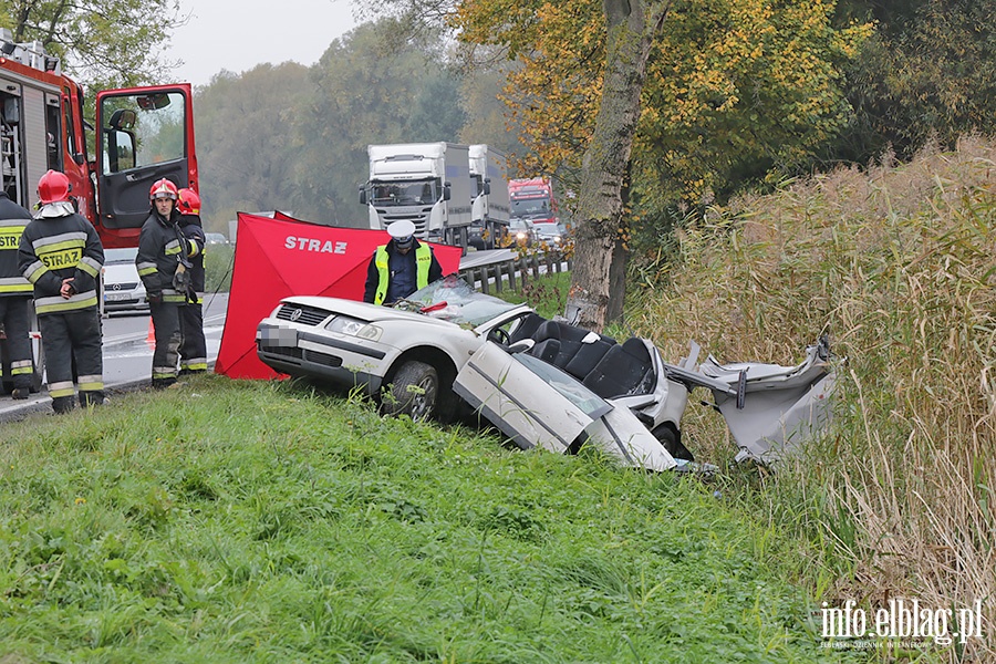 Wypadek na drodze krajowe 22., fot. 13