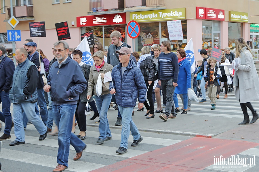 Elblg popar protest rezydentw, fot. 26