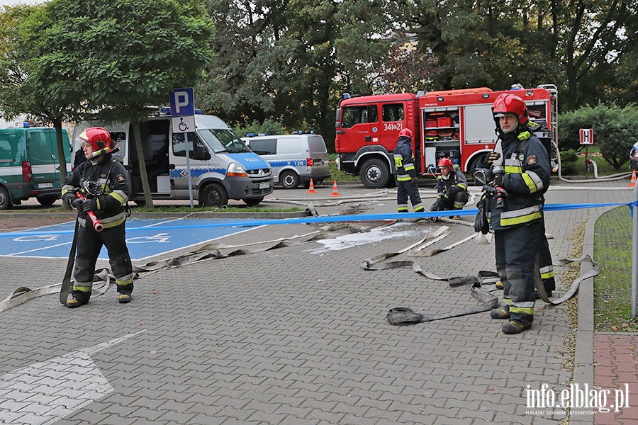 Atak terorystyczny w Elblgu-wiczenia sub mundurowych., fot. 53