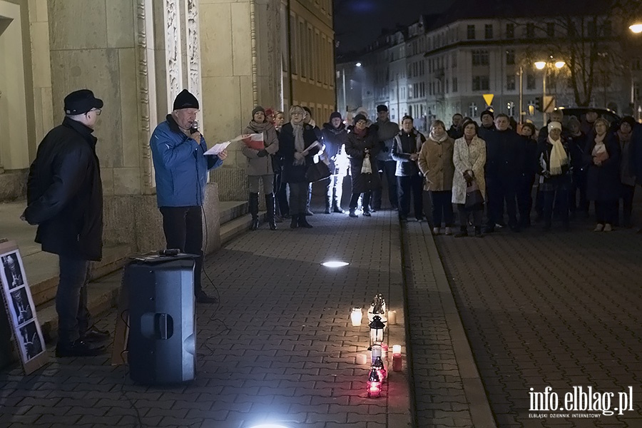 Demonstracja przed elblskim sdem., fot. 23