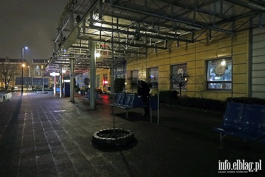 Owietlenie na elblskich dworcach, fot. 11