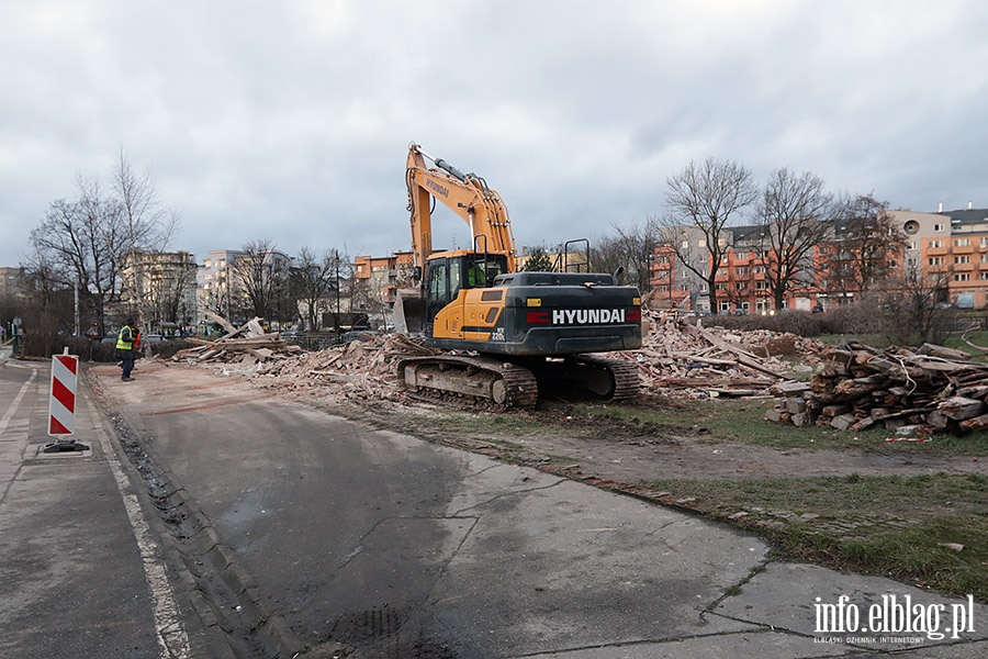 Rozbirka przy aleji Grunwaldzkiej., fot. 12