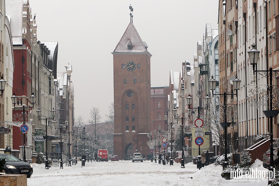 Zimowy Elbląg, fot. 71