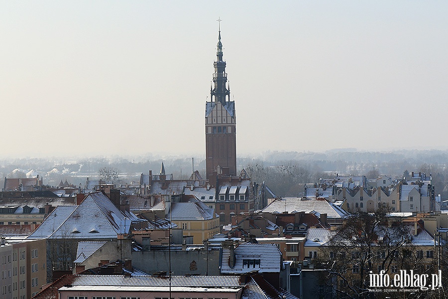 Widoki Elbląga z wieży UM, fot. 27