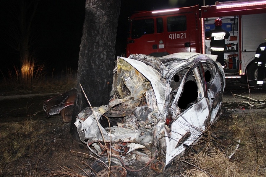Wypadek w gminie Wilczta, fot. 3