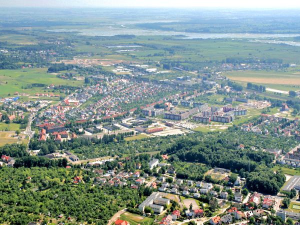 Elbląg z góry, fot. 7