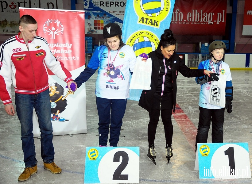 Olimpiada Specjalna w łyżwiarstwie szybkim, fot. 37