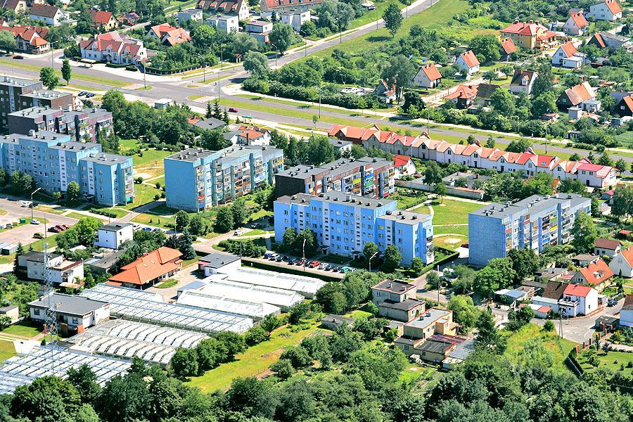 Elblg z lotu ptaka 2008, fot. 34