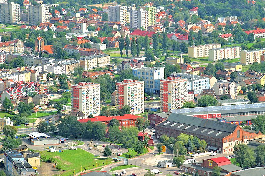 Elblg z lotu ptaka 2008, fot. 46