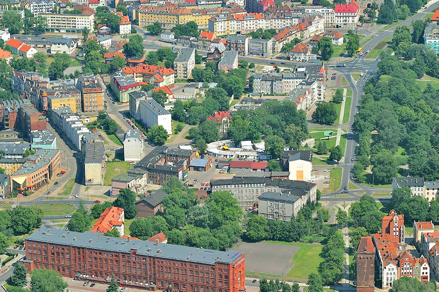 Elblg z lotu ptaka 2008, fot. 55