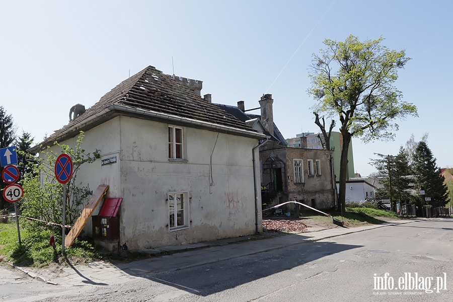 Wyburzony budynek z 1900 roku przy Puawskiego 10 A, fot. 21