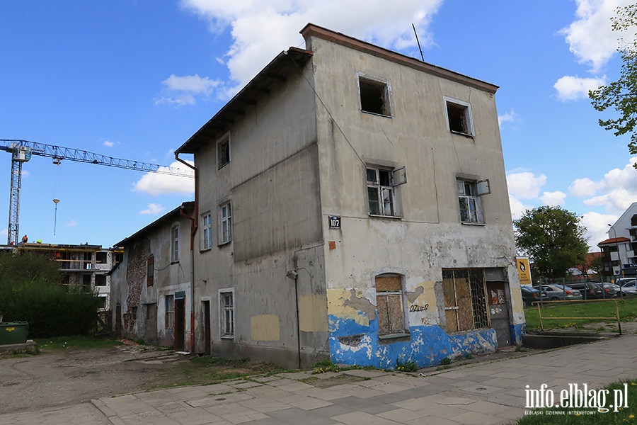 Rozbirka budynku przy Al. Grunwaldzka 107, fot. 6