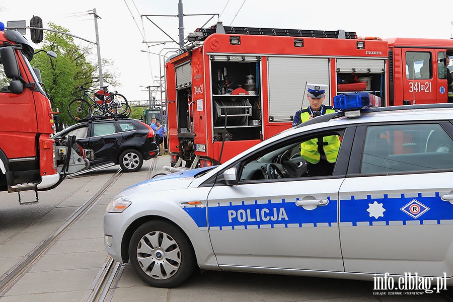 Wypadek z motocyklist, fot. 15