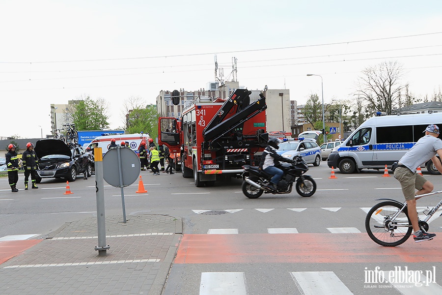 Wypadek z motocyklist, fot. 17