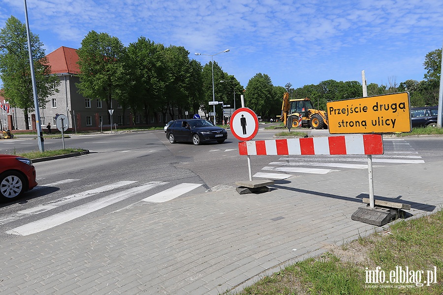 Przebudowa skrzyowania ulic czycka-Rawska-Grottgera, fot. 1