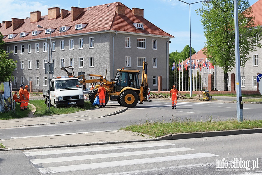 Przebudowa skrzyowania ulic czycka-Rawska-Grottgera, fot. 16