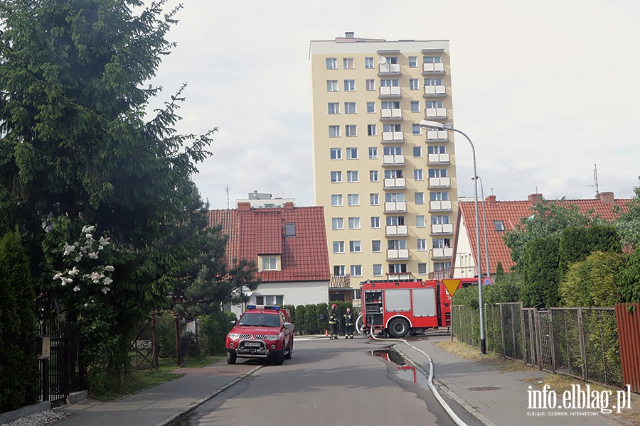 Poar pustostanu przy ulicy Olsztyskiej., fot. 13