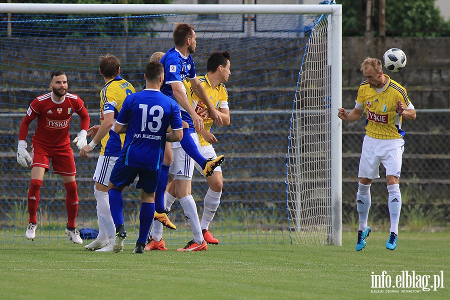 Olimpia Elbląg - MKS Kluczbork, fot. 11
