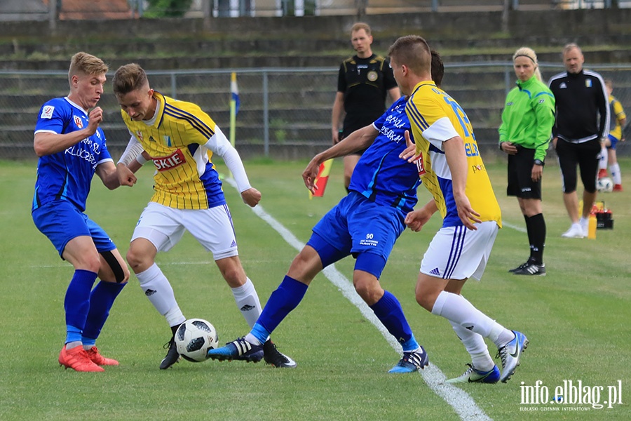 Olimpia Elbląg - MKS Kluczbork, fot. 35