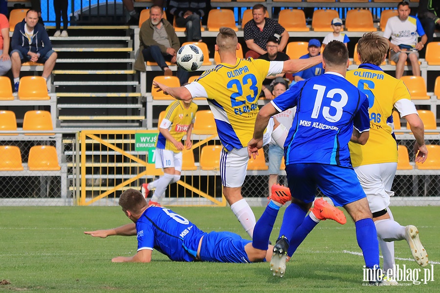 Olimpia Elbląg - MKS Kluczbork, fot. 43