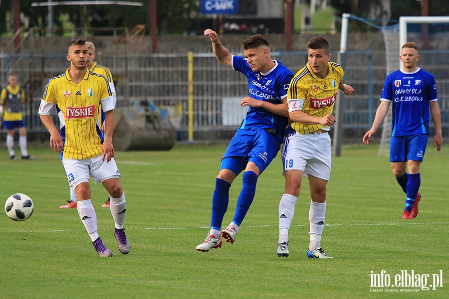 Olimpia Elblg - MKS Kluczbork, fot. 57