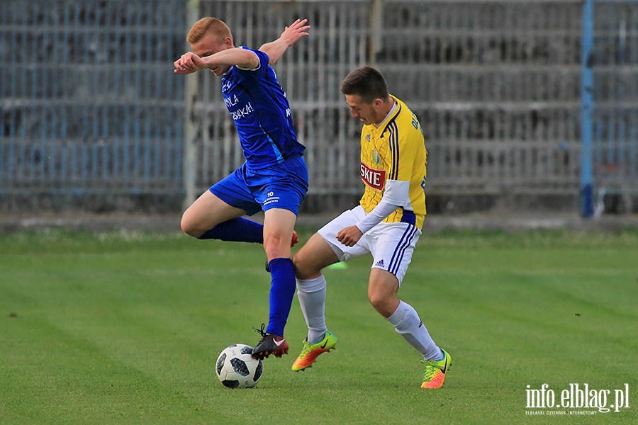 Olimpia Elblg - MKS Kluczbork, fot. 65