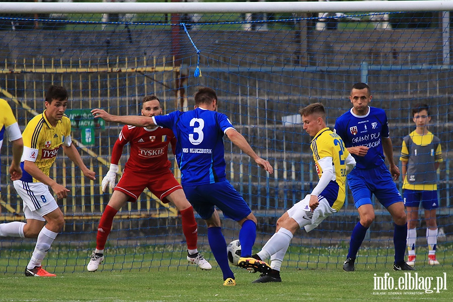 Olimpia Elblg - MKS Kluczbork, fot. 70