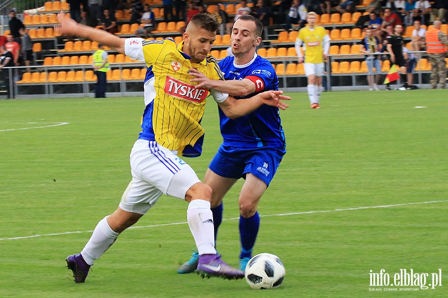 Olimpia Elblg - MKS Kluczbork, fot. 87