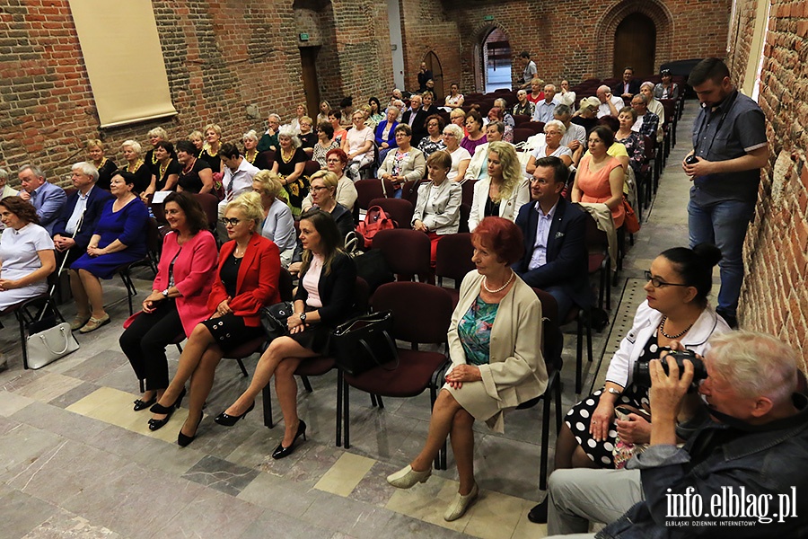 Barbara Nowacka na konferencji w Elblgu., fot. 15