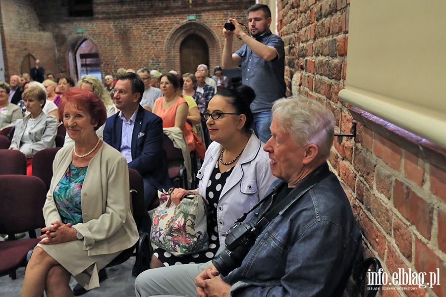 Barbara Nowacka na konferencji w Elblgu., fot. 16