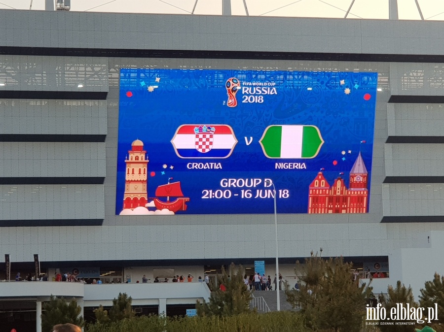 Mecz Chorwacja - Nigeria w Kaliningradzie, fot. 8