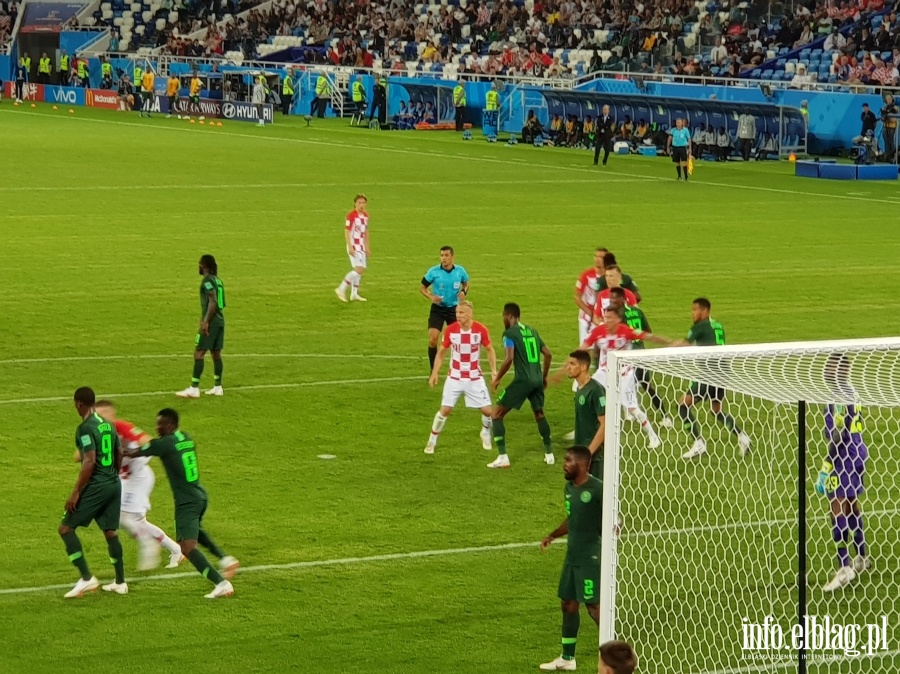 Mecz Chorwacja - Nigeria w Kaliningradzie, fot. 20