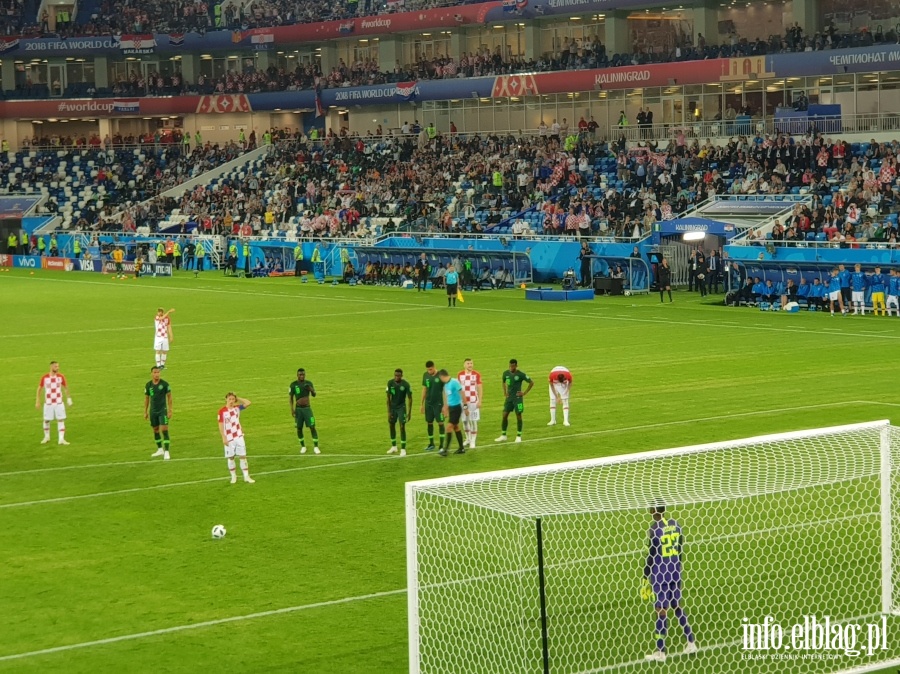 Mecz Chorwacja - Nigeria w Kaliningradzie, fot. 22