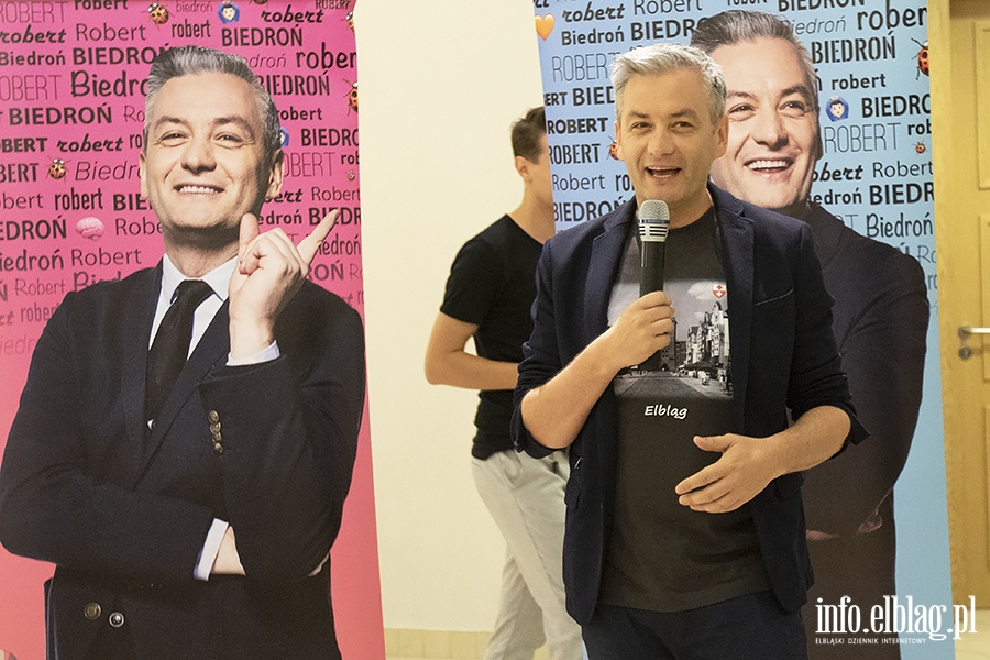 Robert Biedroń spotkał się z elblążanami, fot. 6