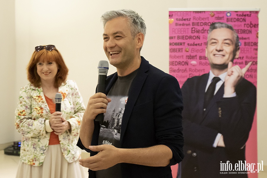 Robert Biedroń spotkał się z elblążanami, fot. 8