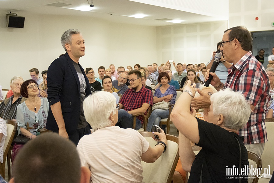 Robert Biedroń spotkał się z elblążanami, fot. 16