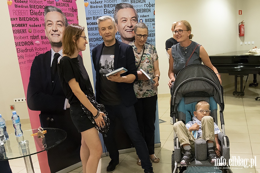 Robert Biedroń spotkał się z elblążanami, fot. 101