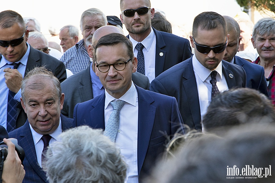 Premier Morawiecki w Elblgu, fot. 13