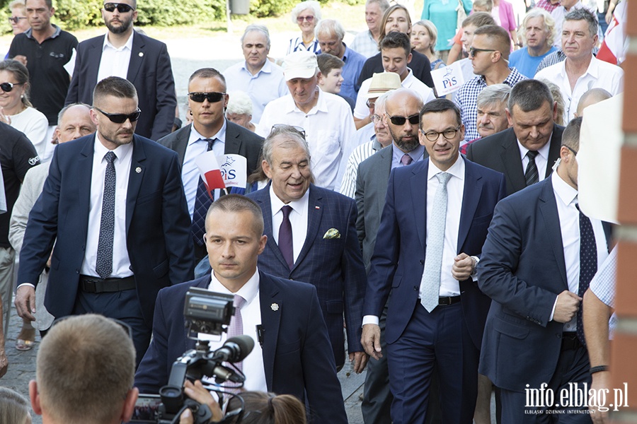 Premier Morawiecki w Elblgu, fot. 15