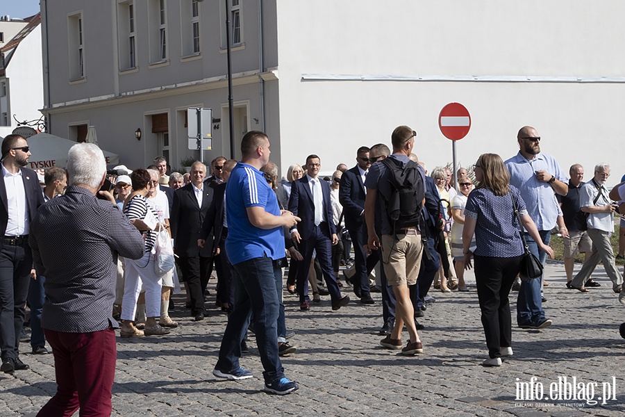 Premier Morawiecki w Elblgu, fot. 20