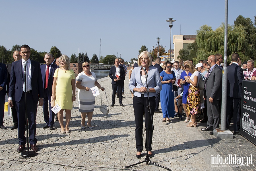 Premier Morawiecki w Elblgu, fot. 26