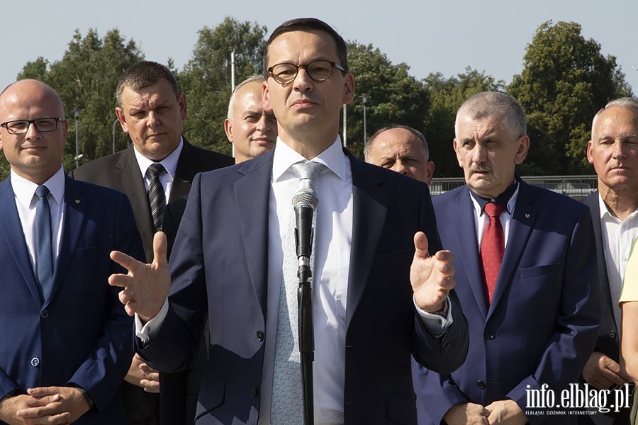 Premier Morawiecki w Elblgu, fot. 31