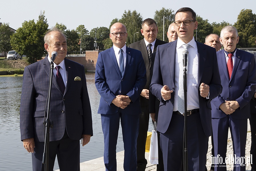 Premier Morawiecki w Elblgu, fot. 35