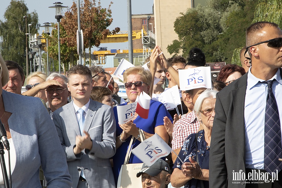 Premier Morawiecki w Elblgu, fot. 36